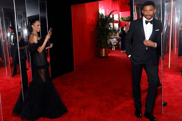 <p>Stefanie Keenan/VF24/WireImage for Vanity Fair</p> Kerry Washington and Nnamdi Asomugha