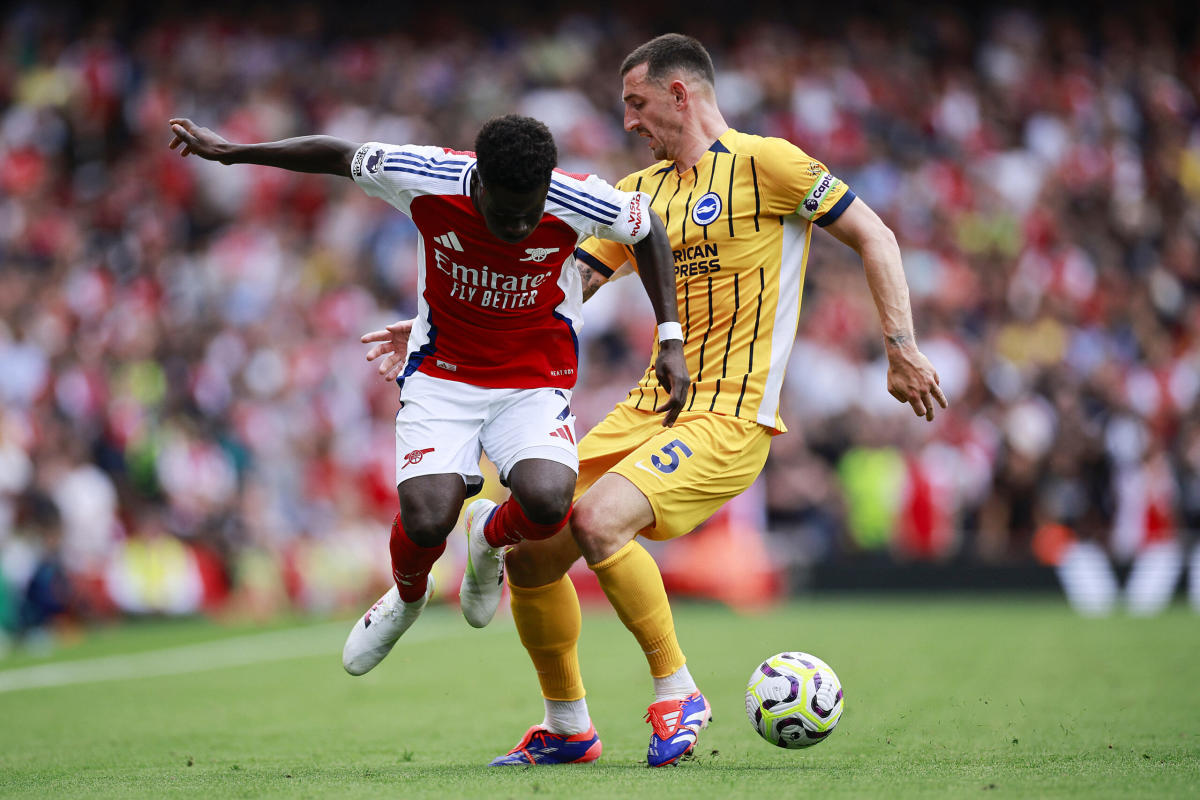 Saka was Arsenal’s best player vs Brighton today