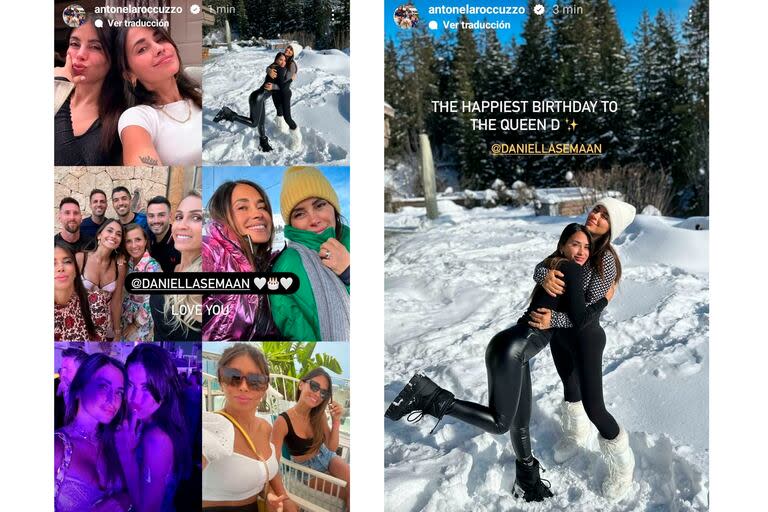 Las fotos con las que Anto Roccuzzo decidió celebrar el cumpleaños de su mejor amiga