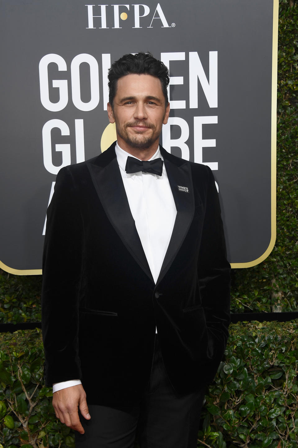 James Franco attends the 75th Annual Golden Globe Awards. (Photo: Getty Images)