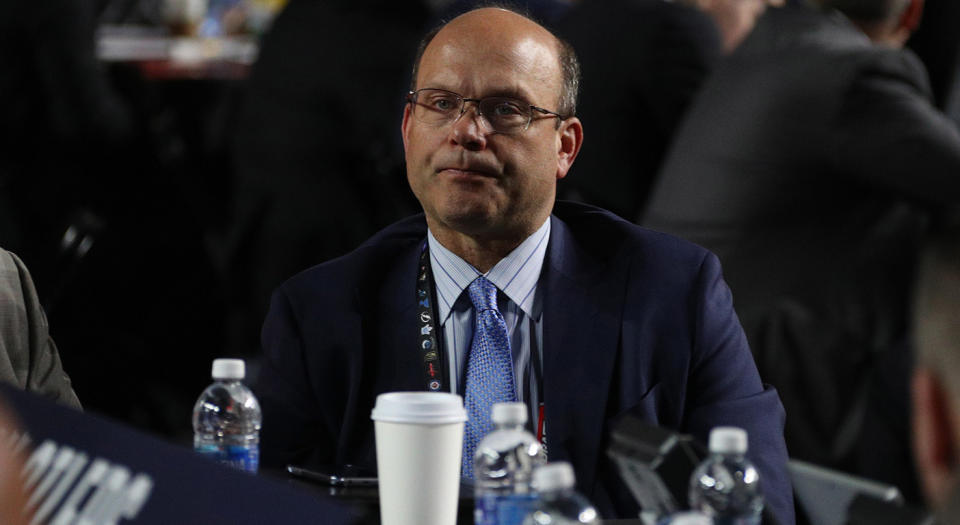 Peter Chiarelli gets a lot of flak for his roster management, but that isn’t just because he’s in a Canadian market. (Dave Sandford/NHLI via Getty Images)