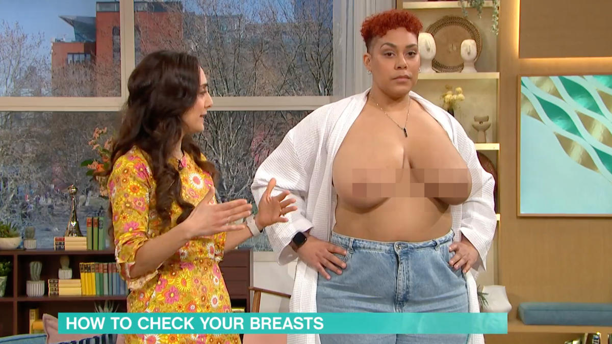 I LOVE that people are still talking about my saggy breasts when I