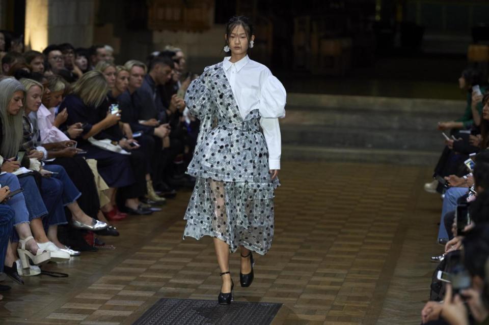 Simone Rocha during the 2017 Spring / Summer catwalk (AFP/Getty Images)