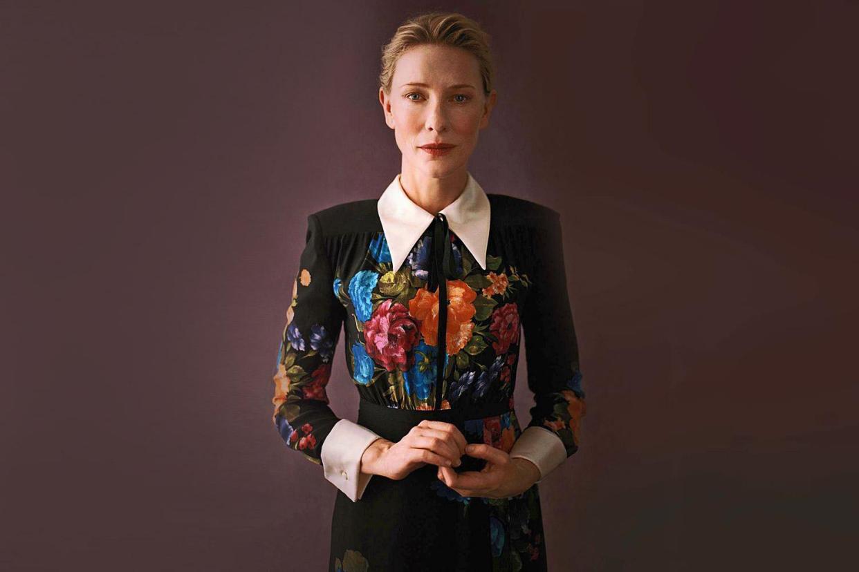 Mixing it up: Cate Blanchett starred in Marvel's Thor for her kids