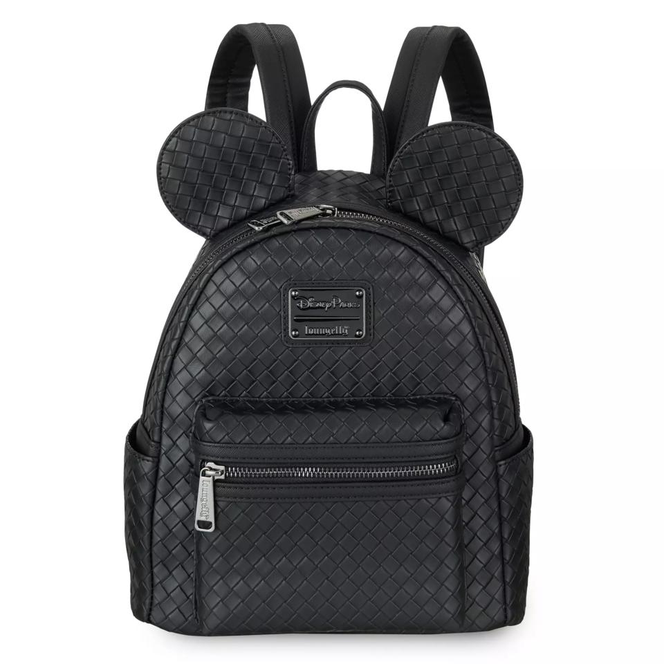 Loungefly Mickey Mouse Woven Mini Backpack