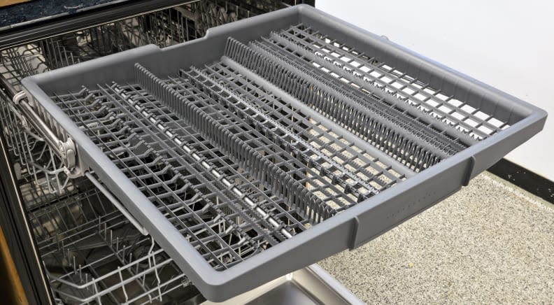 Third racks are the latest dishwasher trend—but how well do items placed up there get cleaned?