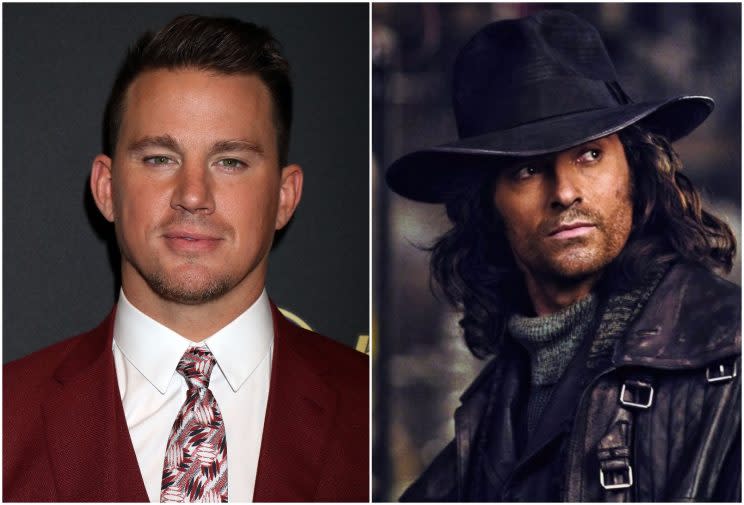 Is Channing Tatum set to fill Hugh Jackman's boots as the new Van Helsing? (Credit: WENN, Universal)