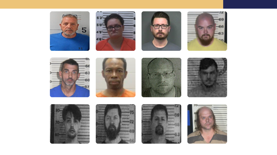 Individuals arrested through “Operation Protecting Tomorrow.” (Courtesy: TBI)