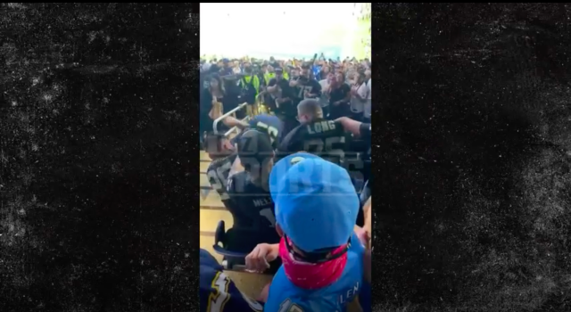 Video shows fight at SoFi Stadium between fans of Chargers, Raiders 