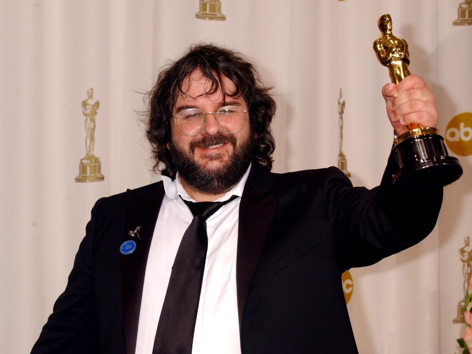 Peter Jackson, winner of Best Director for "The Lord of the Rings: The Return of the King."