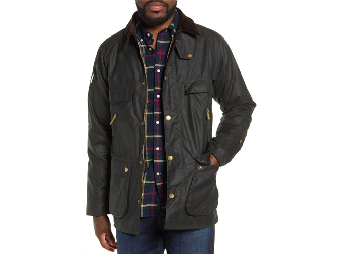 4. Barbour Waxed Cotton Jacket