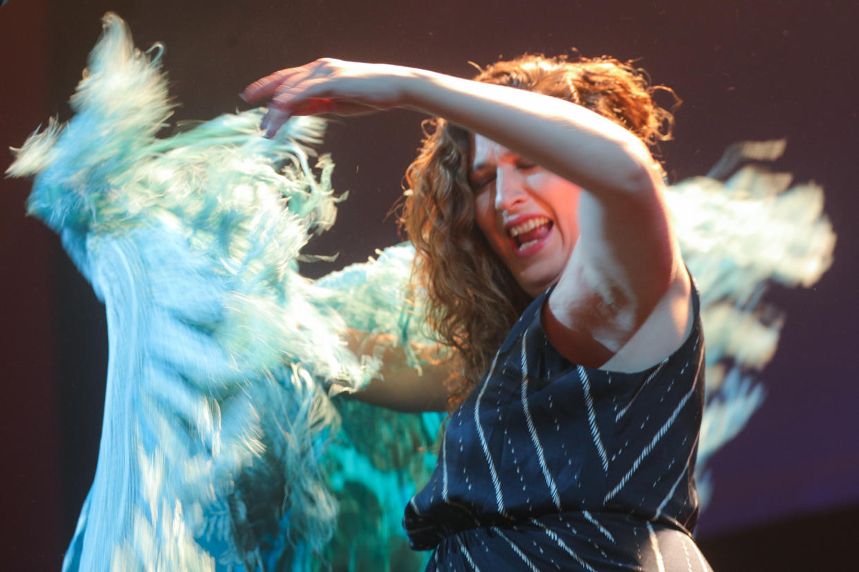 Estrella Morente durante una actuación. (Getty Images )