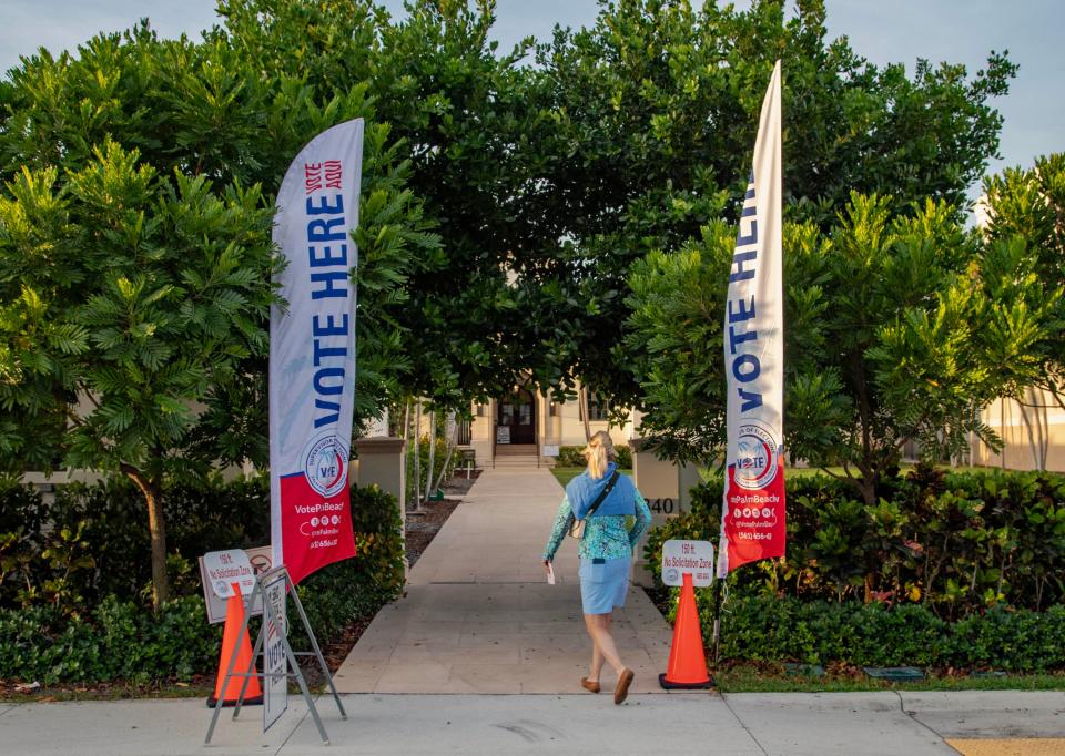 Turnout light as Palm Beach voters cast their ballots for state primary