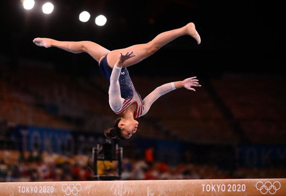 Sunisa Lee won all-around gymnastics gold for the USA after the favourite, Simone Biles, withdrew.