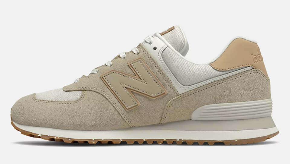 The medial side of the New Balance 574. - Credit: Courtesy of New Balance