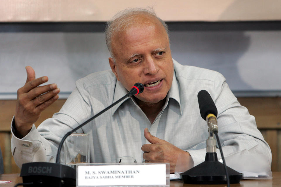 MS Swaminathan (1925-)