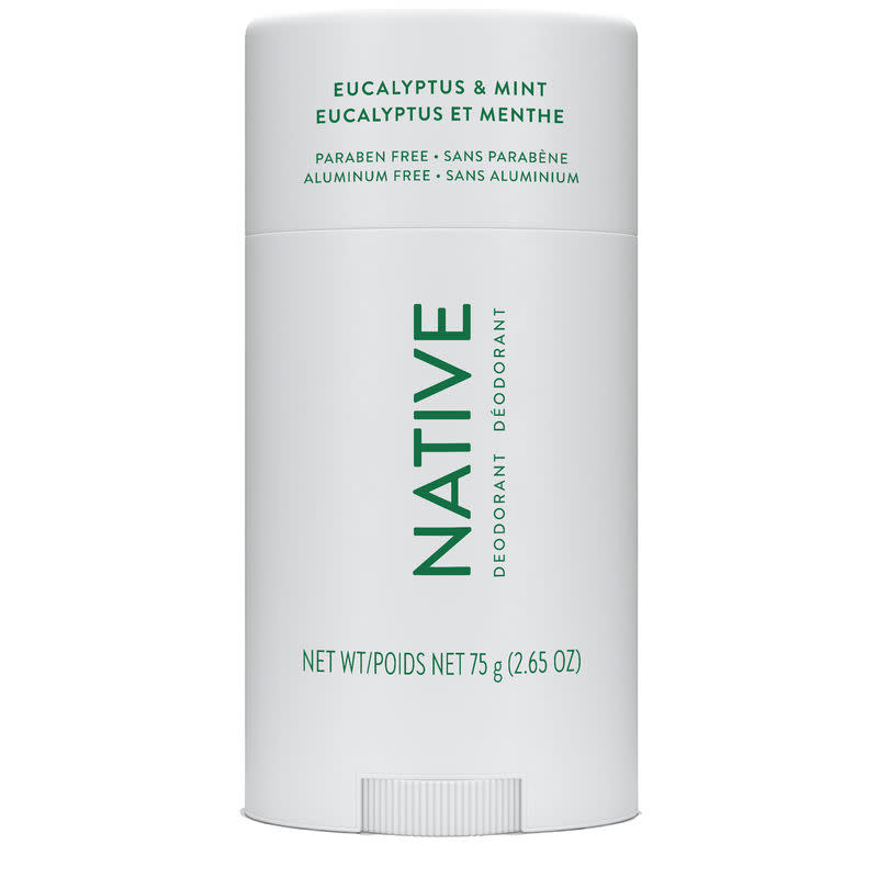 Native Eucalytus & Mint Deodorant. Image via Shoppers Drug Mart.