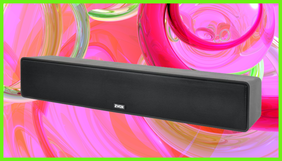 Listen up, people. This soundbar is 65 percent off right now. (Photo: ZVOX)