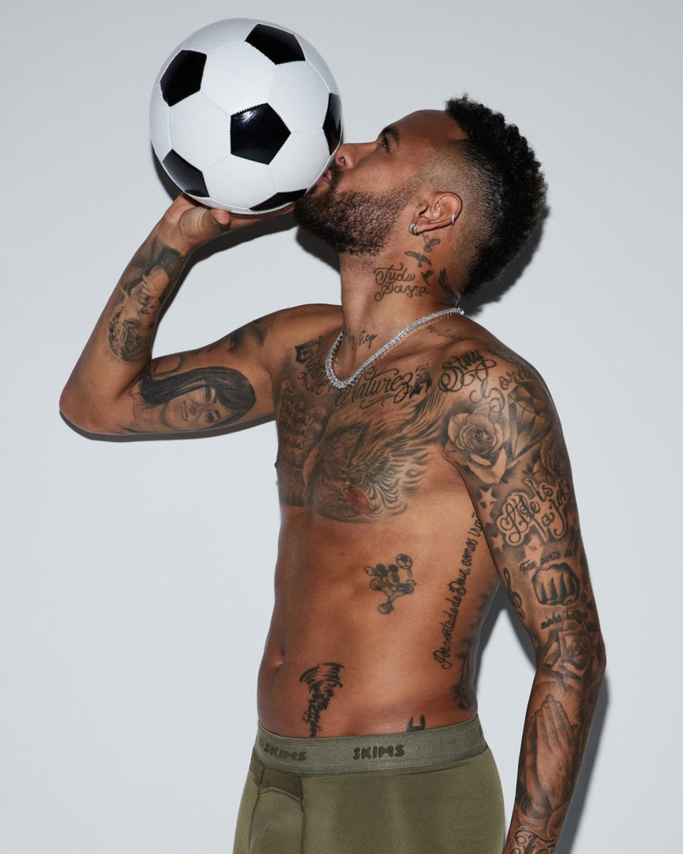 Neymar Jr, Skims, Mens, campaign, 