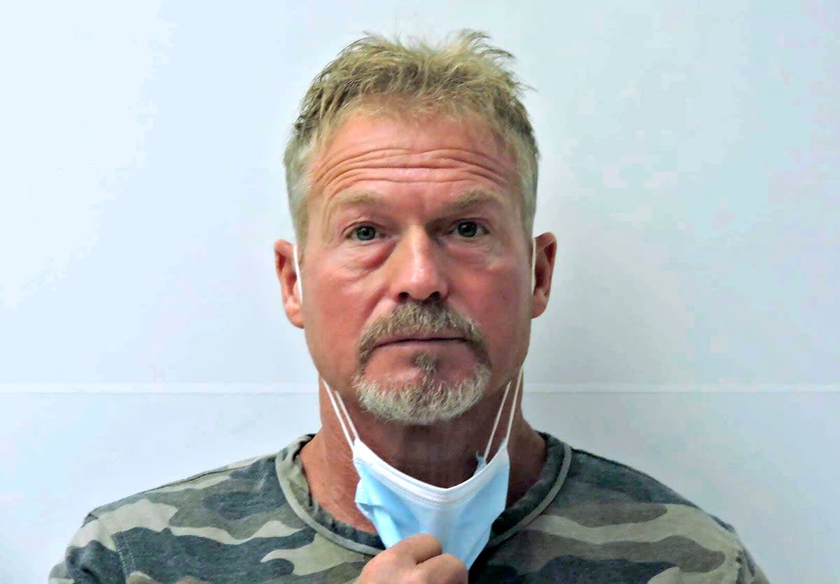 Barry Morphew pictured in his mug shot (Chaffee County Sheriffs Office)