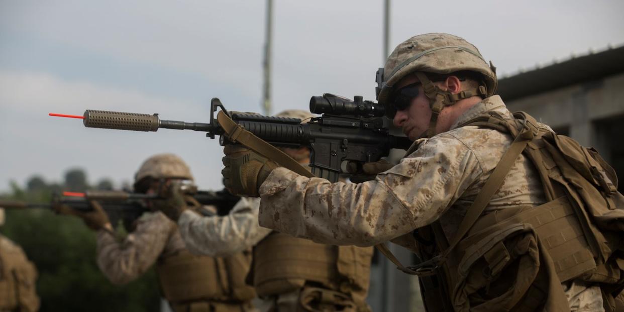 US Marine Marines rifle Israel