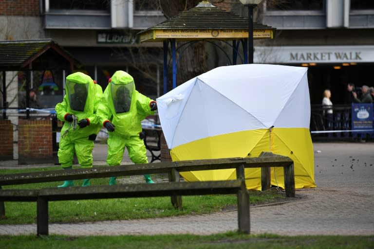 Skripal and his daughter were found in critical condition at The Maltings shopping centre