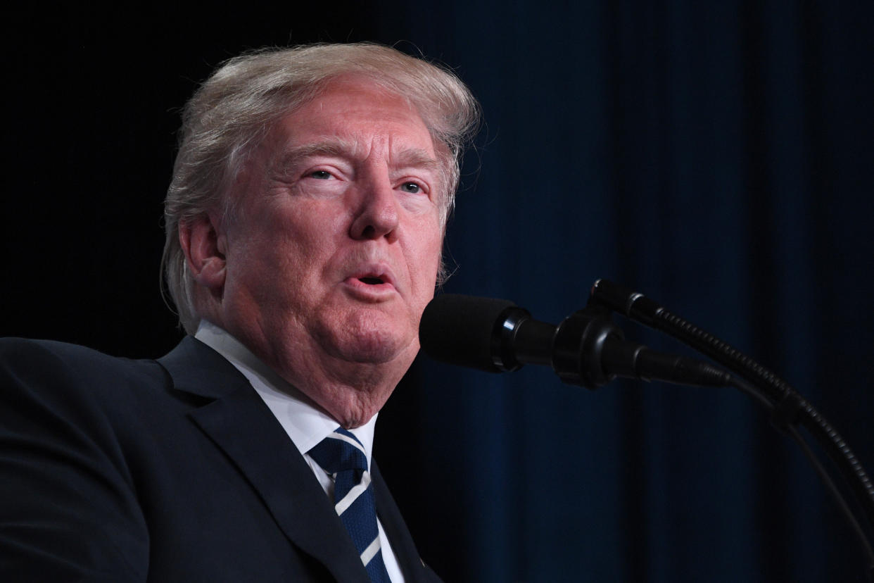 President Donald Trump (Photo: JIM WATSON via Getty Images)