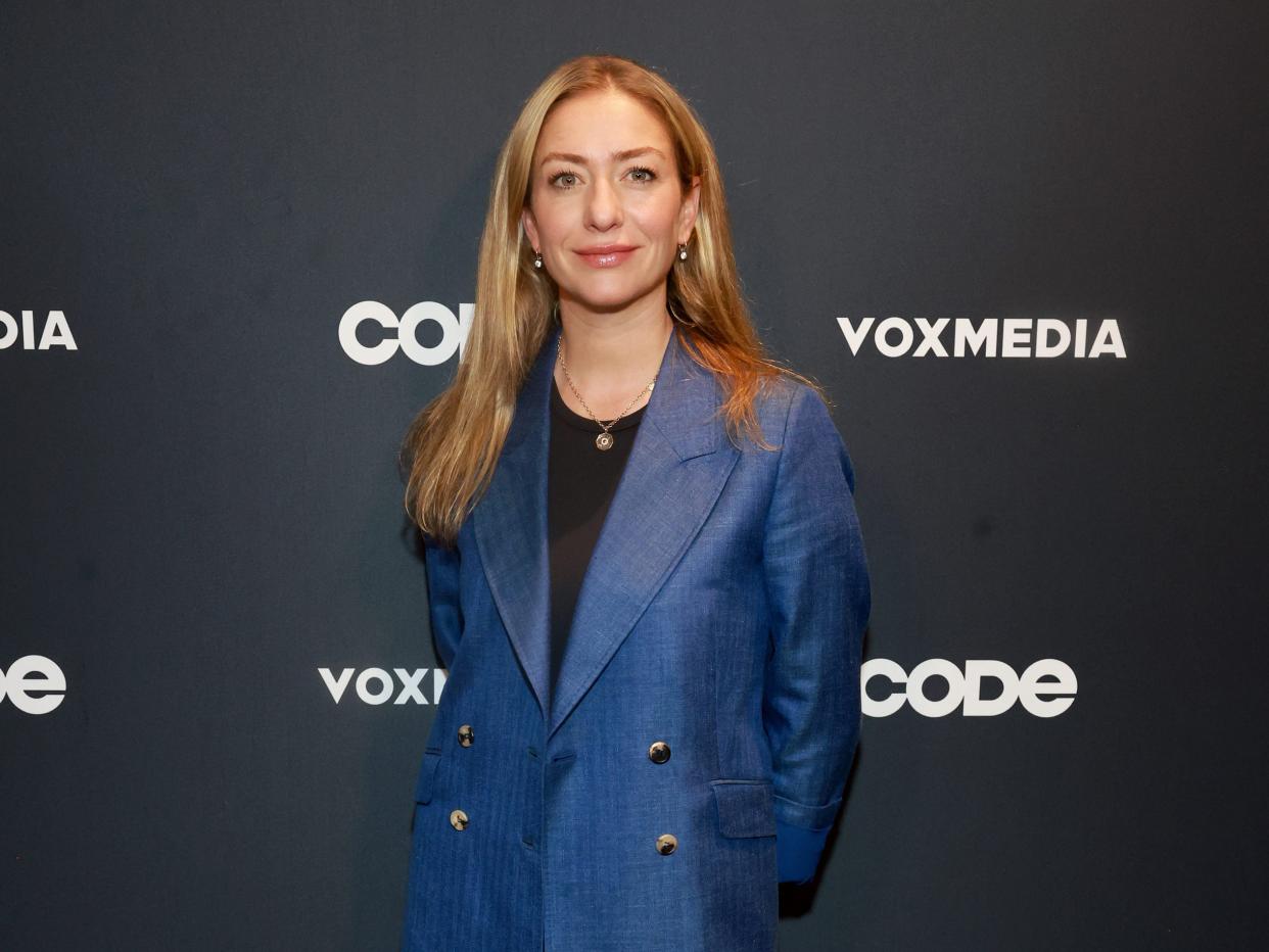 Whitney Wolfe Herd attends Vox Media's 2023 Code Conference.