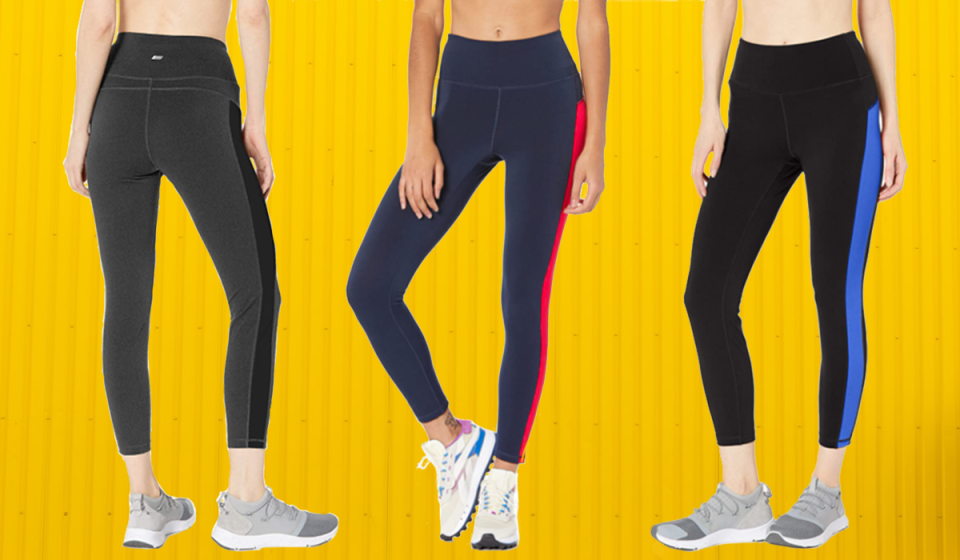 Amazon Essentials Women's Performance Mid-Rise 7/8 Length Legging