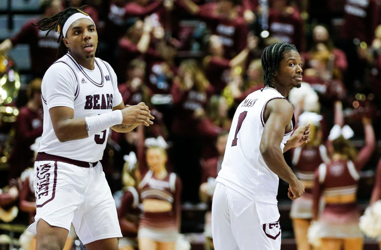 The Missouri State Bears took on the Oral Roberts Golden Eagles at Great Southern Bank Arena on, Monday, Nov. 13, 2023.