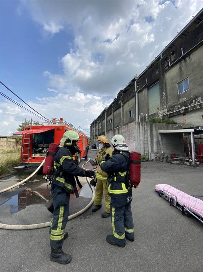 苗栗縣消防局災害救護獲8成2縣民肯定。（苗栗縣消防局提供／謝明俊苗栗傳真）