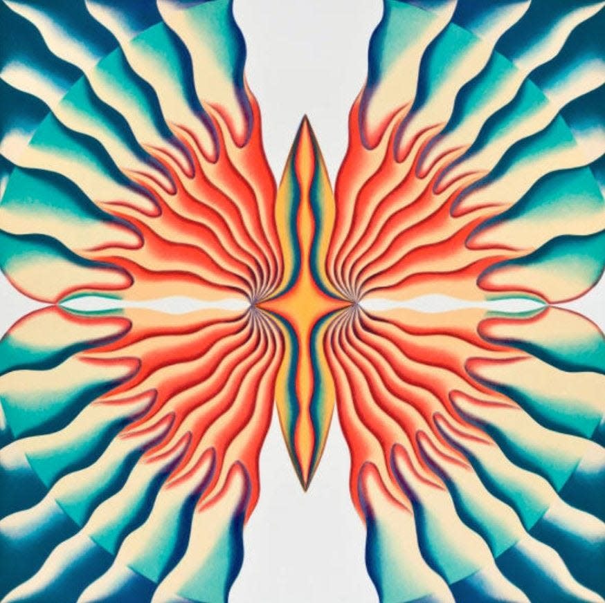This work, Return of the Butterfly from artist Judy Chicago, was purchased with the 2024 Compass Acquisitions Funds for Wilmington's Cameron Art Museum.