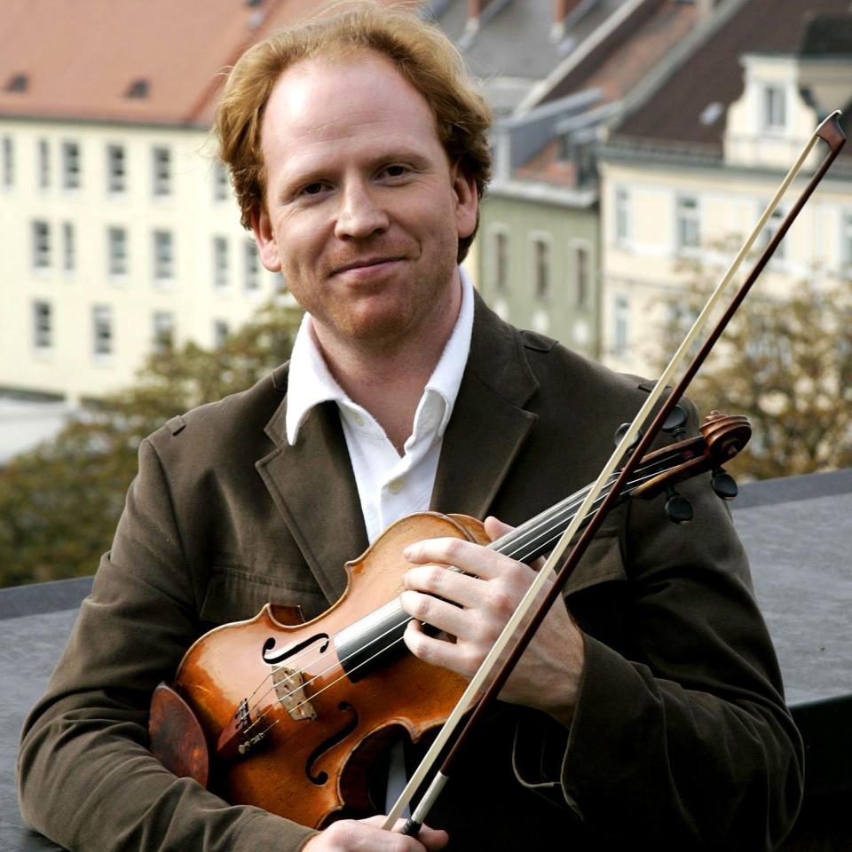 Violinist Daniel Hope - Credit: Juergen Hasenkopf/Rex Features