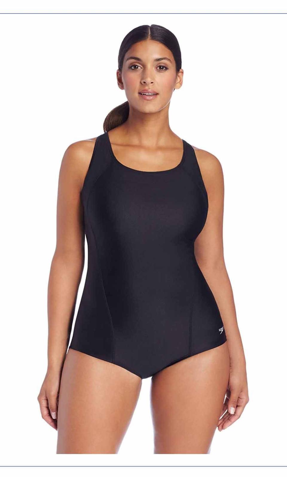 PowerFlex Princess Seam Ultraback Conservative Swimsuit