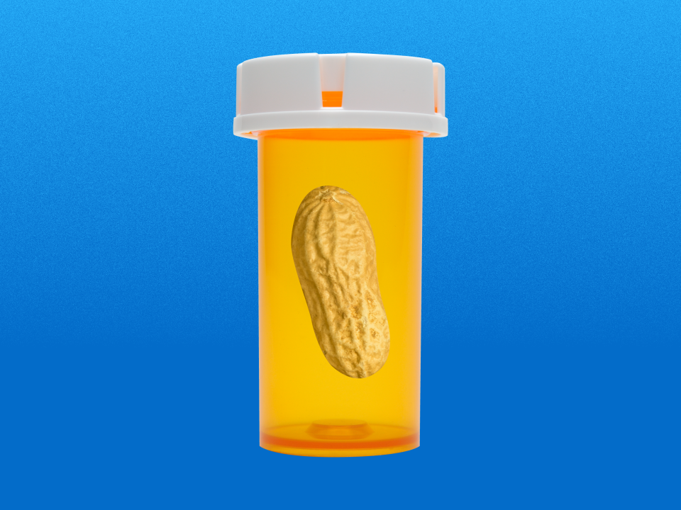 Peanut allergy medicine