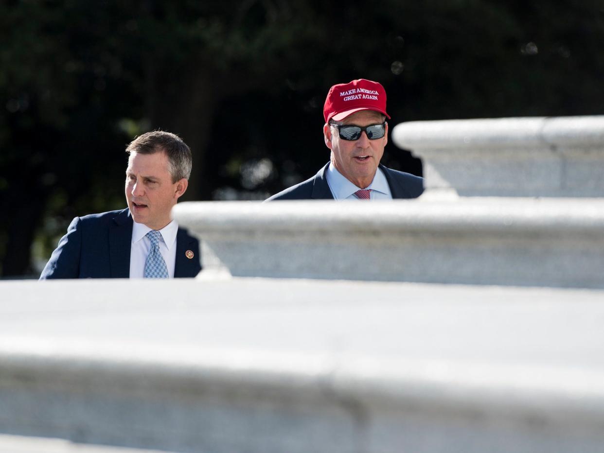 Florida GOP representative Ted Yoho MAGA hat