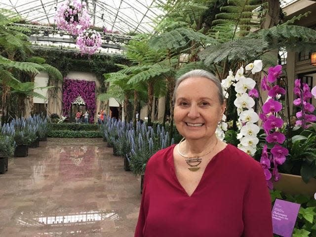 J. Denise Kulick visits Longwood Gardens near Philadelphia in early March of 2020 before she  began quarantining alone in her home in Pennsylvania.