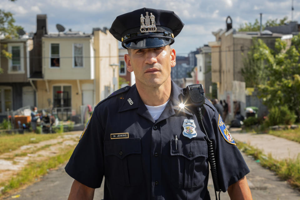 David Simon's We Own This City details the rise and fall of the Baltimore Police Department's Gun Trace Task Force and the corruption surrounding it. (Sky/HBO)