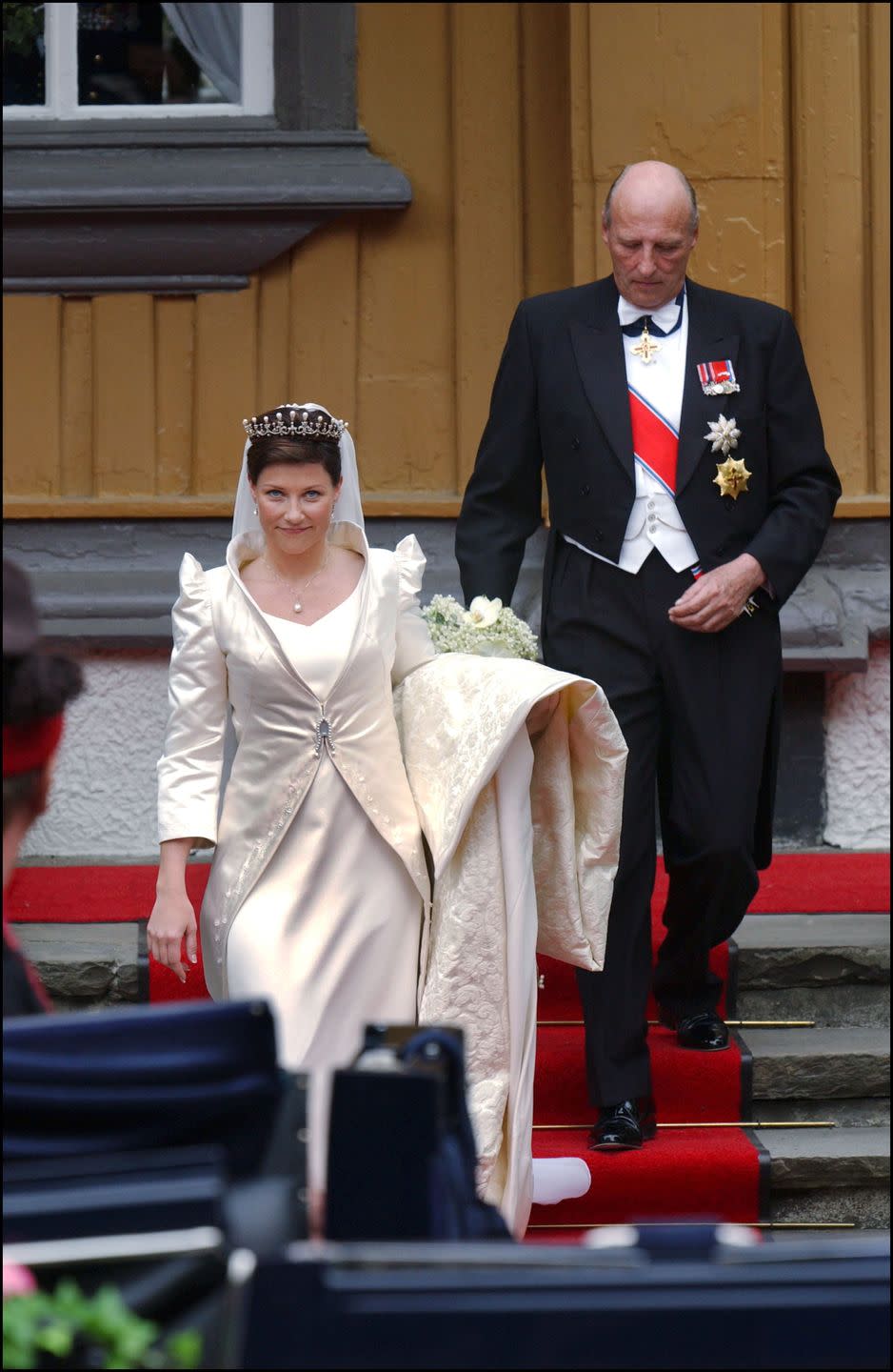 wedding of princess martha louise and ari behn in trondheim, norway on may 24, 2002