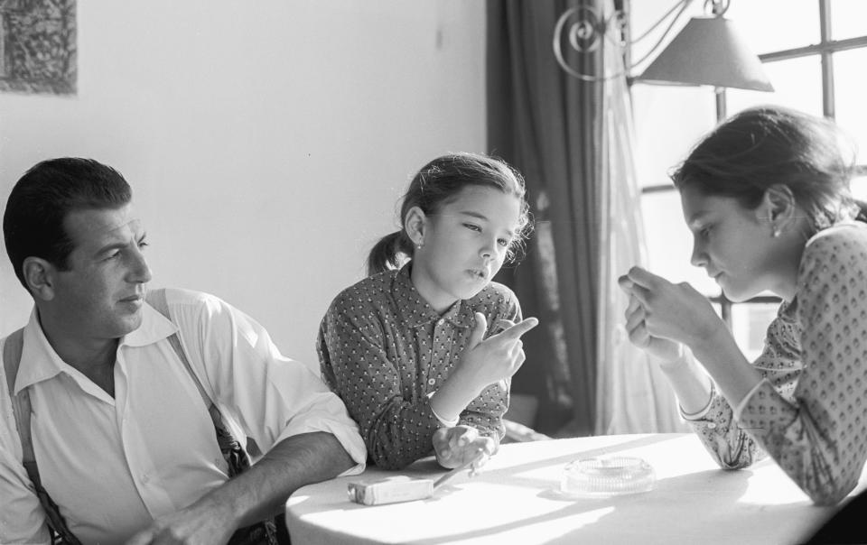 Antonio, Belén y Carmina Ordóñez