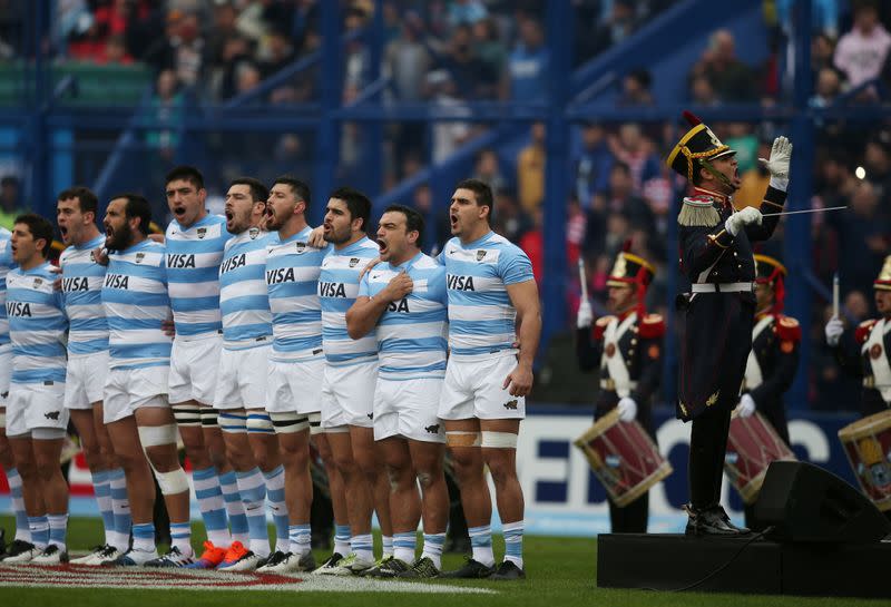 FILE PHOTO: Rugby Union - Rugby Championship - Argentina v New Zealand