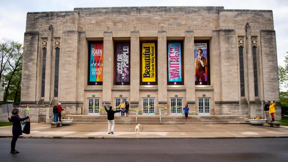 The Indiana University Auditorium has town-to-gown programming that takes some of the actors, music and performers usually on stage at the auditorium into the community, at schools and senior centers.