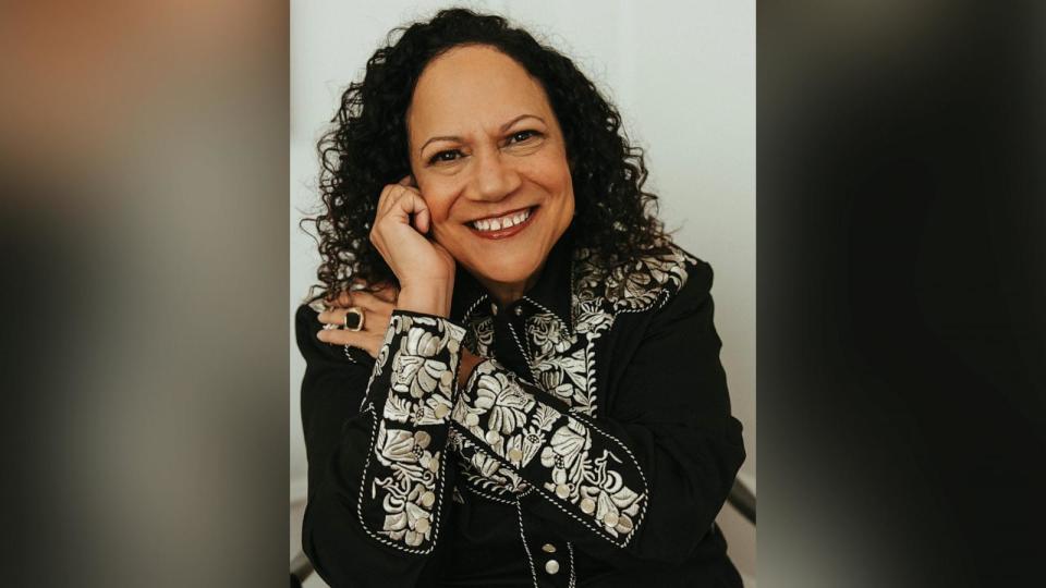 PHOTO: Alice Randall was the first Black woman to co-write a No. 1 country hit, Trisha Yearwood's 'XXX's and OOO's', and wrote about her achievement in her book 'My Black Country.' (Keren Trevino/Simon & Schuster/Atria Books)