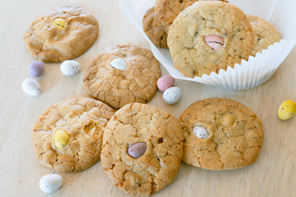 Mini egg cookies (Andrew Bowden-Smith)