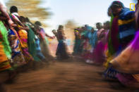 <p>Local festivals are the best time to understand the vibrant tribal culture. The Ghotpal Mandai in the Dantewada region of India is dedicated to the local deity. The local deities of all the neighboring villages gather for the Ghotpal mela. The main attractions are the colorful display of culture through the Bison-Horn Madiya dance. Movements to the rhythm of tribal instruments evoke the soul of wanderlust. (© Willy Sanson/Geographic Travel Photographer of the Year Contest) </p>