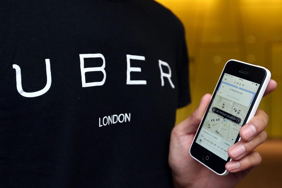 A new study suggests Uber drivers may be ganging up to cause surge pricing (Carl Court/Getty Images)