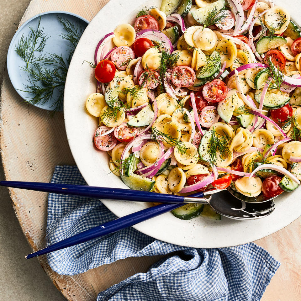 Cucumber Pasta Salad