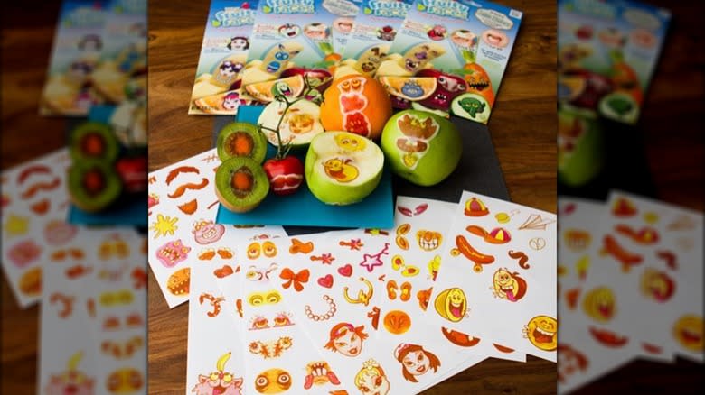 My Fruity Faces stickers
