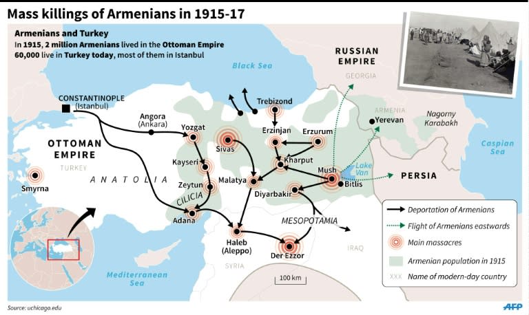 Mass killings of Armenians, 1915-17