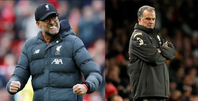 El entrenador de Liverpool elogió al argentino, quien confirmó que se queda en el club británico. Crédito: Reuters y @LUFC